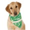 Tropical Leaves #2 Dog Bandana Scarf w/ Name or Text