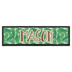 Tropical Leaves #2 Bar Mat - Large (Personalized)