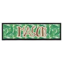 Tropical Leaves #2 Bar Mat (Personalized)