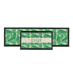 Tropical Leaves #2 Bar Mat (Personalized)
