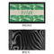 Tropical Leaves #2 Bar Mat - Small - APPROVAL