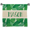 Tropical Leaves 2 Bath Towel (Personalized)