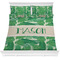 Tropical Leaves 2 Bedding Set (Queen)