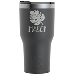 Tropical Leaves #2 RTIC Tumbler - 30 oz (Personalized)