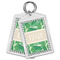 Tropical Leaves #2 Bling Keychain - MAIN