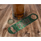 Tropical Leaves 2 Bottle Opener - In Use