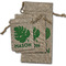Tropical Leaves #2 Burlap Gift Bags - (PARENT MAIN) All Three