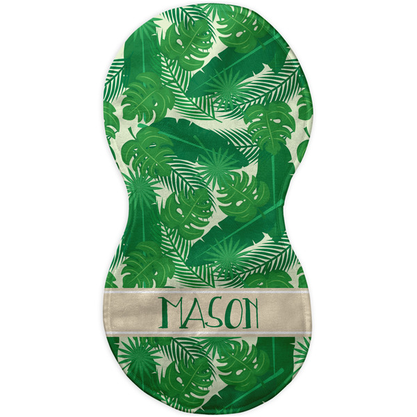 Tropical Leaves #2 Burp Peanut Shaped Flat