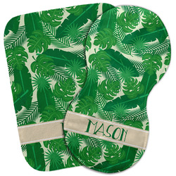 Tropical Leaves #2 Burp Cloth (Personalized)