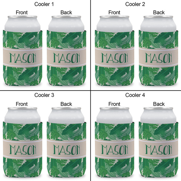 Tropical Leaves 2 Can Sleeve (Approval)