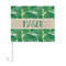 Tropical Leaves #2 Car Flag - Large - FRONT