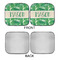 Tropical Leaves #2 Car Sun Shades - APPROVAL