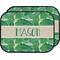Tropical Leaves #2 Car Floor Mats (Back Seat) w/ Name or Text