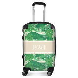 Tropical Leaves #2 Suitcase (Personalized)