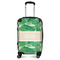 Tropical Leaves #2 Suitcase - 20" Carry On w/ Name or Text