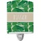 Tropical Leaves 2 Ceramic Night Light (Personalized)