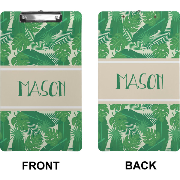 Tropical Leaves 2 Clipboard (Legal) (Front + Back)
