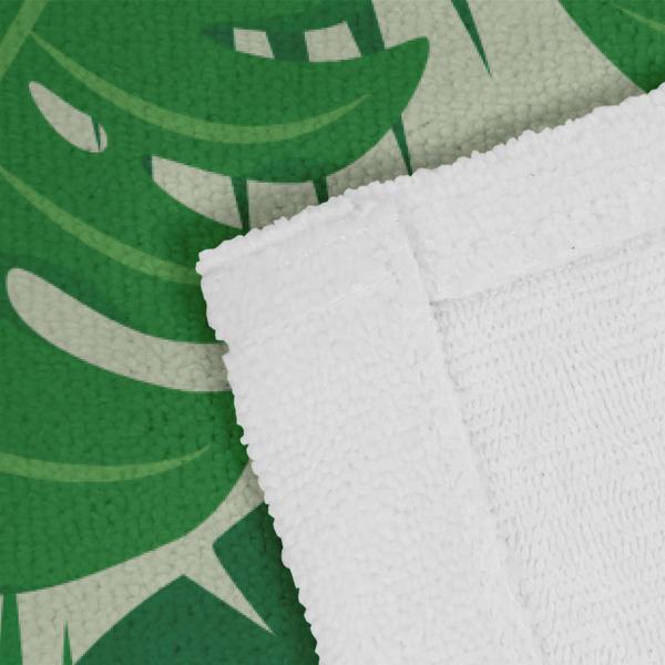 Tropical Leaves #2 Close up of Fabric