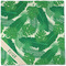 Tropical Leaves 2 Cloth Napkins - Personalized Dinner (Full Open)
