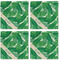 Tropical Leaves 2 Cloth Napkins - Personalized Lunch (APPROVAL) Set of 4