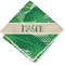 Tropical Leaves 2 Cloth Napkins - Personalized Lunch (Folded Four Corners)