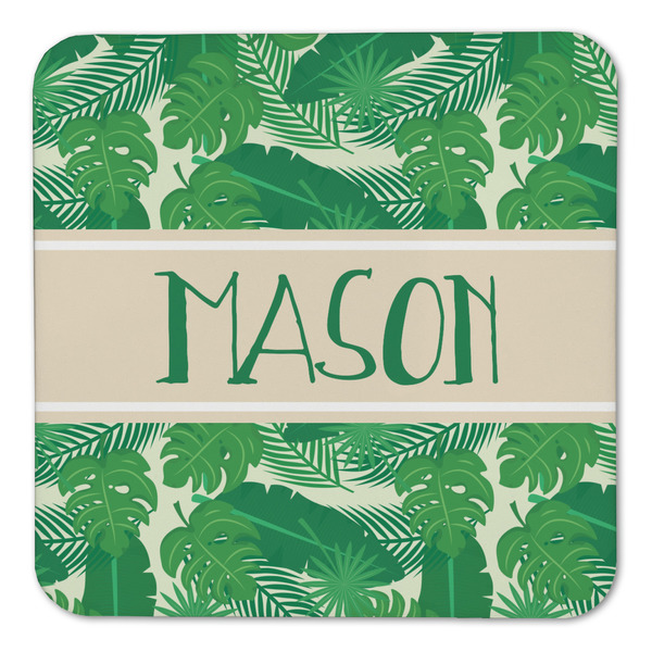 Tropical Leaves #2 Coaster Set - FRONT (one)