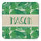 Tropical Leaves #2 Coaster Set - FRONT (one)