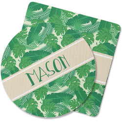 Tropical Leaves #2 Rubber Backed Coaster (Personalized)