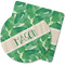 Tropical Leaves #2 Rubber Backed Coaster (Personalized)