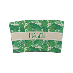 Tropical Leaves #2 Coffee Cup Sleeve (Personalized)