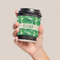 Tropical Leaves #2 Coffee Cup Sleeve - LIFESTYLE