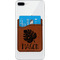 Tropical Leaves #2 Leatherette Phone Wallet (Personalized)
