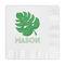 Tropical Leaves #2 Embossed Decorative Napkins (Personalized)