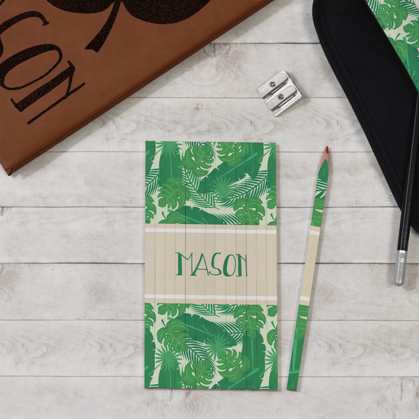 Tropical Leaves #2 Colored Pencils - In Context