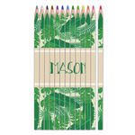 Tropical Leaves #2 Colored Pencils (Personalized)