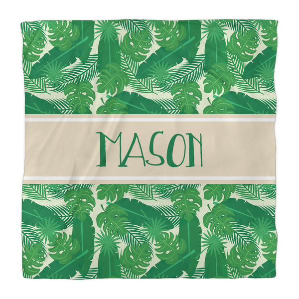 Tropical Leaves #2 Comforter - Queen - Front