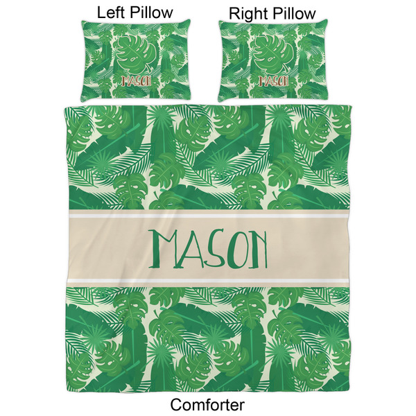 Tropical Leaves #2 Comforter Set - Queen - Approval