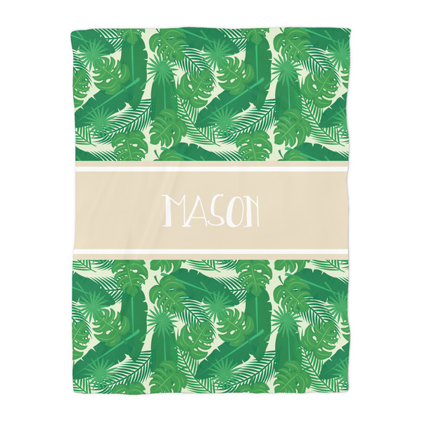 Tropical Leaves #2 Comforter - Twin - Front