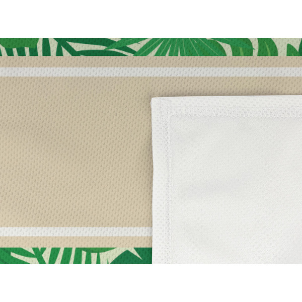 Tropical Leaves #2 Cooling Towel- Detail