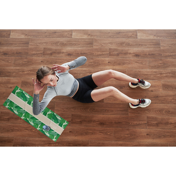 Tropical Leaves #2 Cooling Towel- Lifestyle