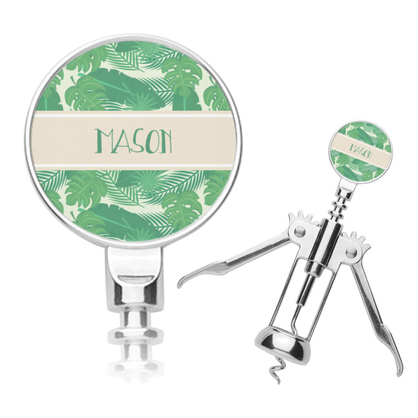Custom Tropical Leaves #2 Corkscrew (Personalized)