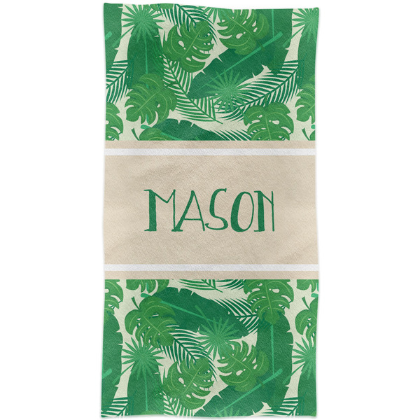 Tropical Leaves 2 Crib Comforter/Quilt - Apvl