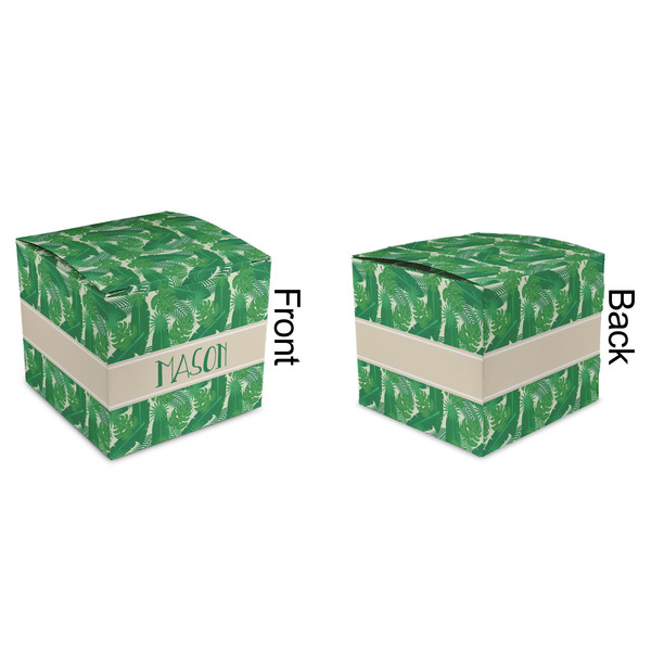 Tropical Leaves #2 Cubic Gift Box - Approval