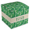 Tropical Leaves #2 Cube Favor Gift Box - Front/Main