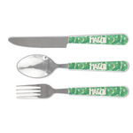 Tropical Leaves #2 Cutlery Set (Personalized)