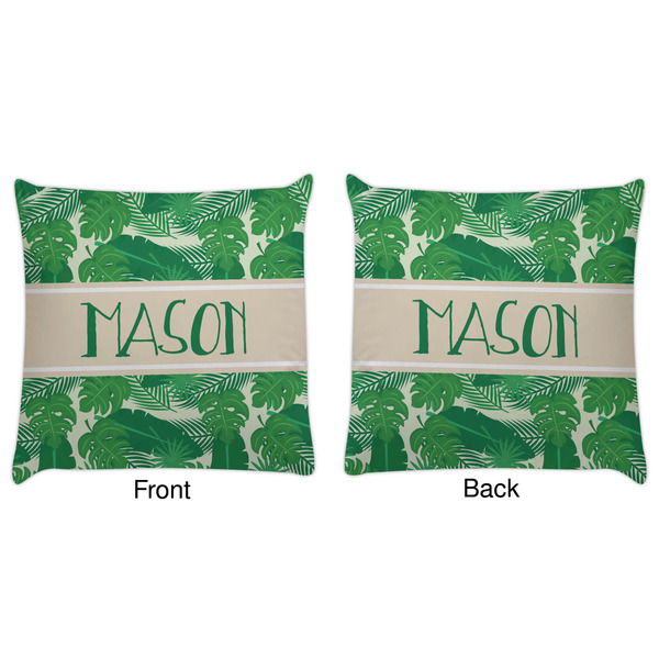 Tropical Leaves #2 Decorative Pillow Case - Approval