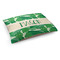 Tropical Leaves #2 Dog Bed - Medium w/ Name or Text