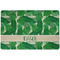 Tropical Leaves #2 Dog Food Mat w/ Name or Text