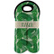 Tropical Leaves #2 Double Wine Tote - Front (new)