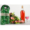 Tropical Leaves #2 Double Wine Tote - LIFESTYLE (new)